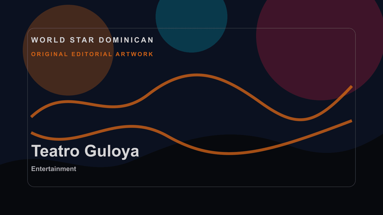 Original WSD editorial artwork for Teatro Guloya.